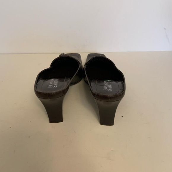 Franco Sarto Brown Leather Slip On Loafers Size 9M - Picture 6 of 9